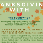 Thanksgiving with THE Foundation — Sisters Supper Club
